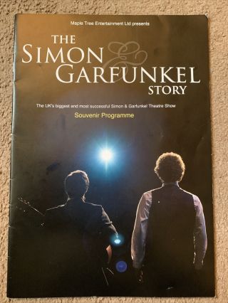 The Simon & Garfunkel Story Theatre Programme