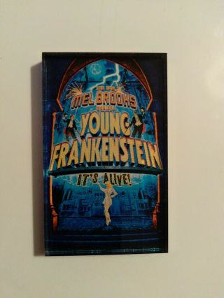 Mel Brooks Young Frankenstein The Musical Acrylic Magnet - Broadway Show