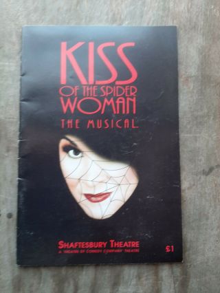 Kiss Of The Spider Woman - The Musical - Vintage Programme 1992