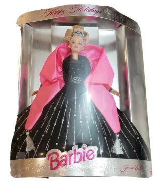 1998 Mattel Vintage Special Edition Happy Holidays Barbie Doll