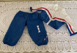American Girl Just Like You 2 In 1 Gymnastics Outfit - Track Suit Only Retired