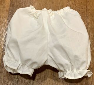 American Girl 18 " Doll Samantha Meet Outfit White Panties Underwear Bloomers