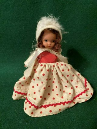 Vintage Nancy Ann Storybook Doll 93 Winter Season 