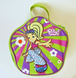Polly Pocket Bag Zippered Storage Carrying Case Only 2003