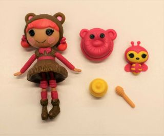 Mga Lalaloopsy Mini Doll Series 12 Teddy Honey Pots Loose And Complete